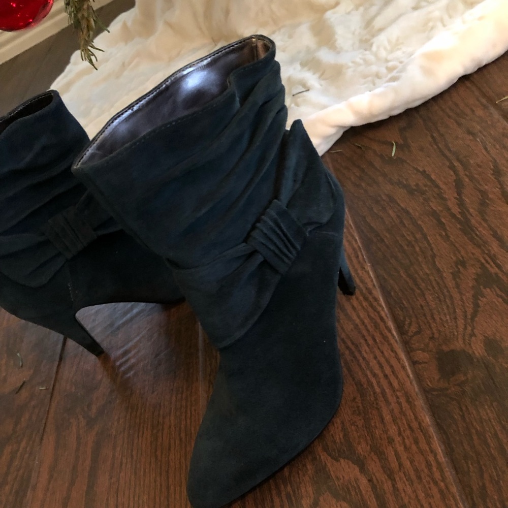 Suede ankle boots
